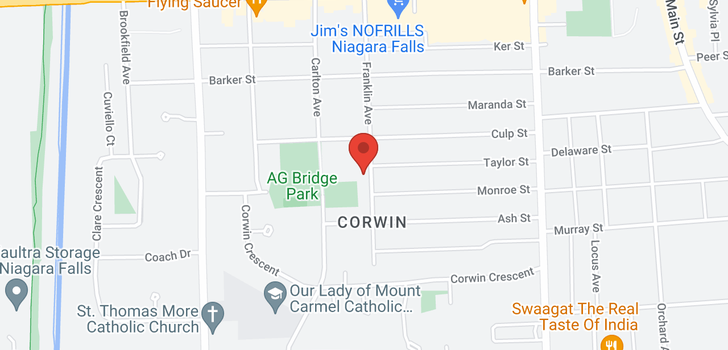 map of 6241 Franklin Avenue